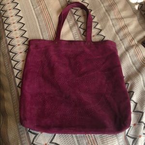 MOVING SALE!! Fuchsia Tory Burch Tote Bag
